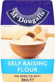 McDougall's 3KG Self Raising Flour