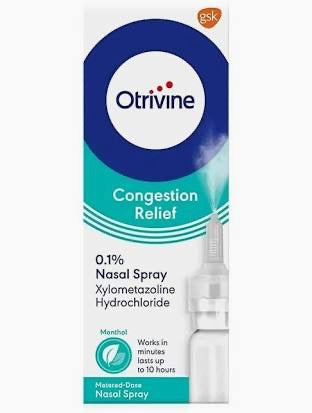 Otrivine Congestion Relief 0.1% 10ml