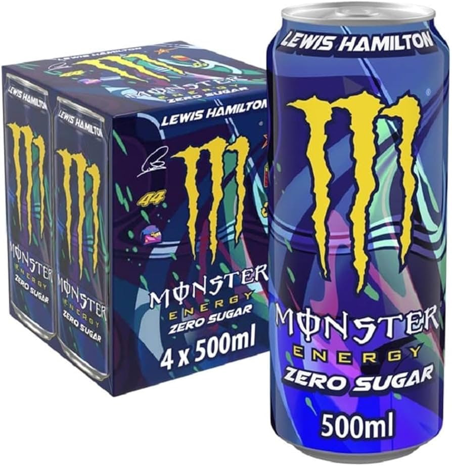 Monster Lewis Hamilton 4pk Zero
