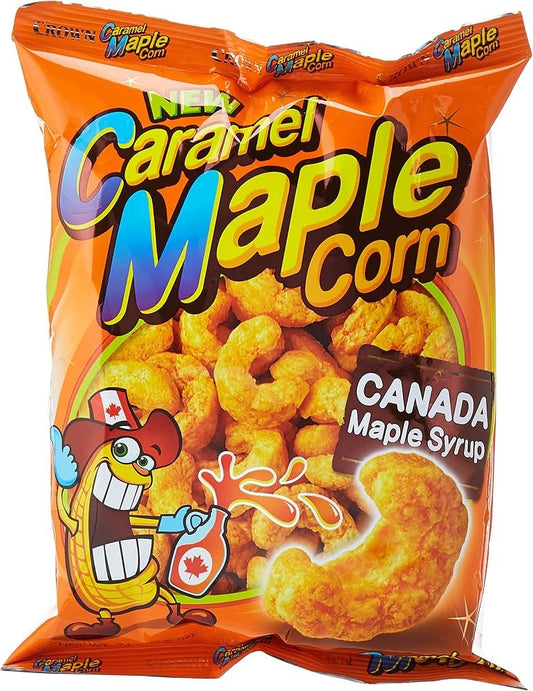 16 x Crown Caramel Corn Maple Chips
