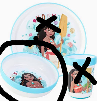 Disney Store Moana Bowl (JUST THE BOWL)
