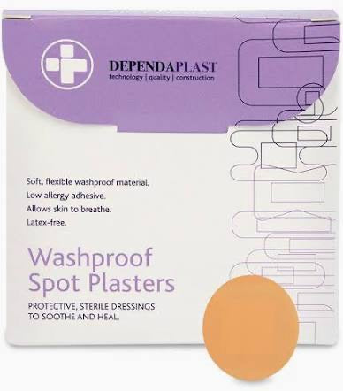 Dependaplast Washproof Spot Plasters