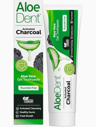 Aloe Dent Activated Charcoal toothpaste