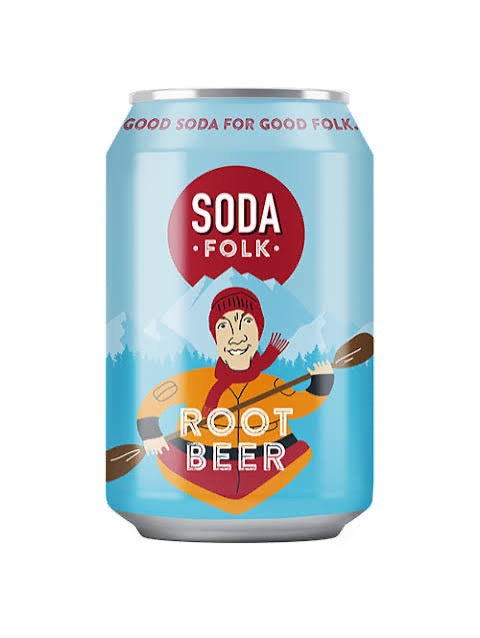 Sodafolk Root Beer 24pk