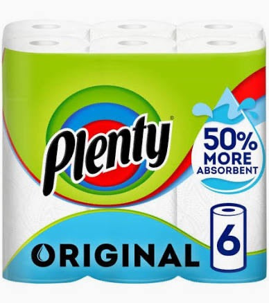 Plenty 6pk Kitchen Roll