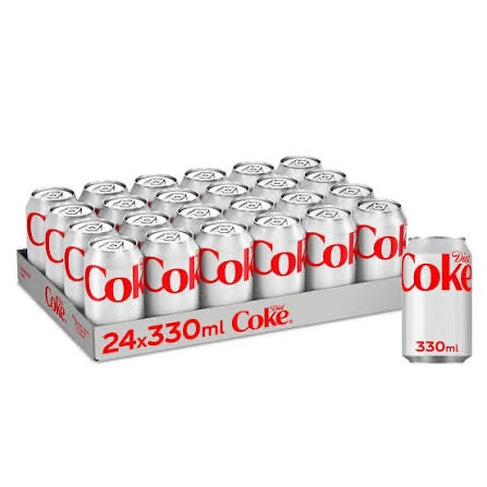2 x Diet Coke 24pk