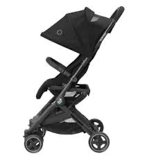 Maxi-Cosi Lara2, Lightweight Pushchair, 0-4 Years, 0-22 kg, Baby Stroller, Compact Stroller, 3 Reclinations, Total Reclination, Automatic Folding, Shoulder Strap, Essential Black