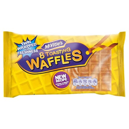 Mcvities Toasting Waffles 8pk