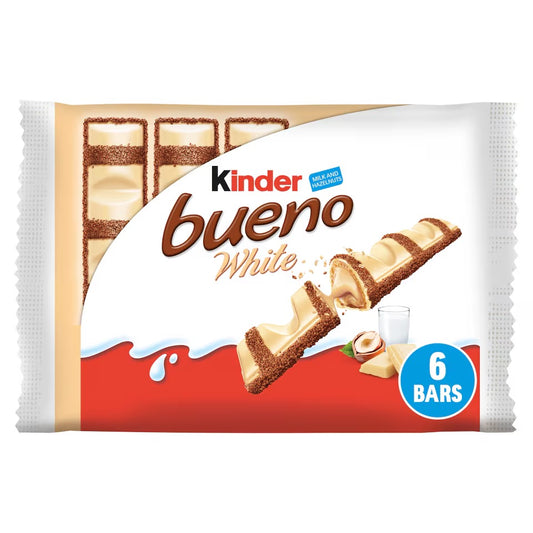 Kinder Bueno White 6pk