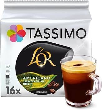 Tassimo Americano Brazil 16 pods