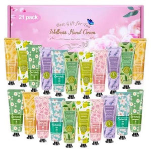 Wellness Hand Cream Gift Set - 21 pieces