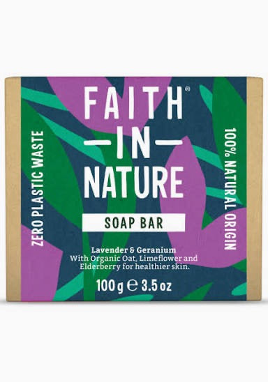Faith in nature Lavender Soap Bar