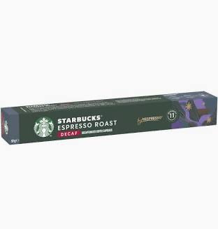 Starbucks Nespresso Espresso Roast Decaf 10 pods