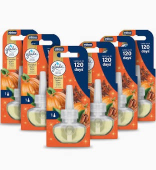 Glade Pumpkin Spice Latte Re-fill (6pk)