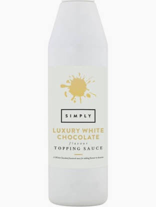 Simply Luxury White Topping Sauce 1kg