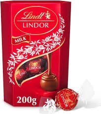 Lindt Lindor 200g Milk Balls (damaged box!)