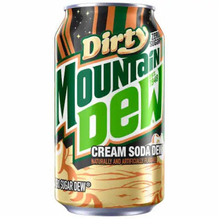 Dirty Mountain Dew Cream Soda 335ml