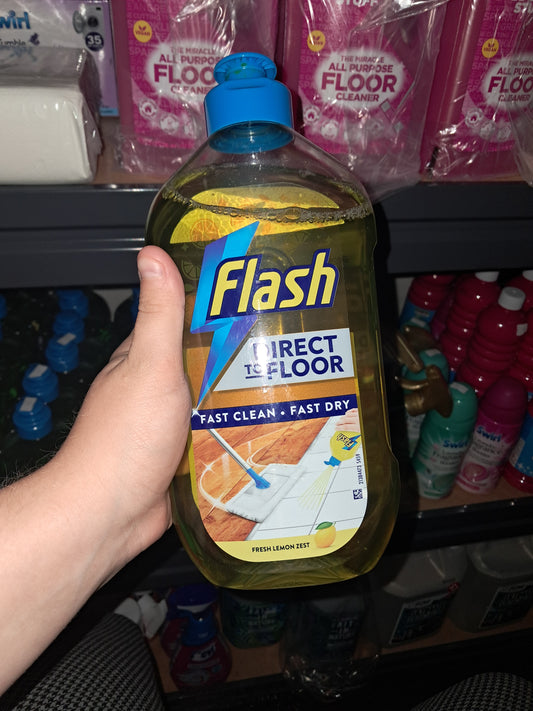Flash direct to floor lemon zest