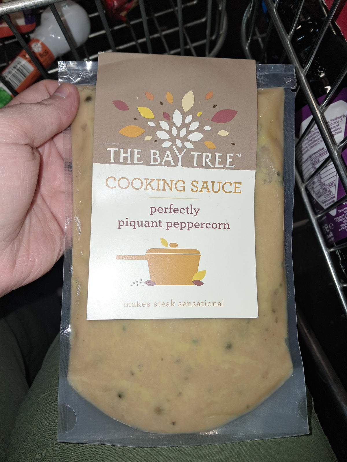 The bay tree cooking sauce perfectly piquant peppercorn