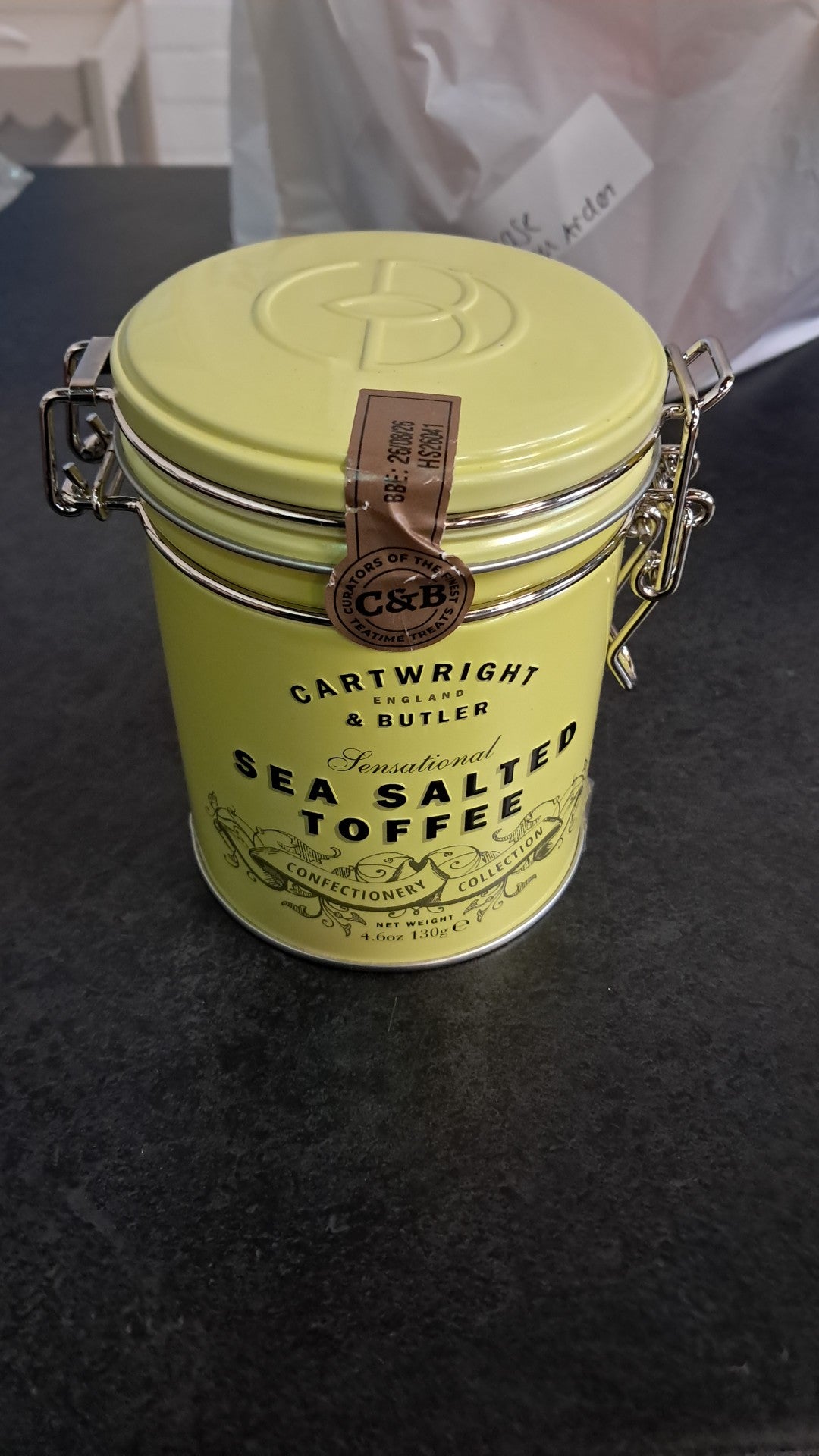 Cartwright & Butler Sea Salted Toffee 130g