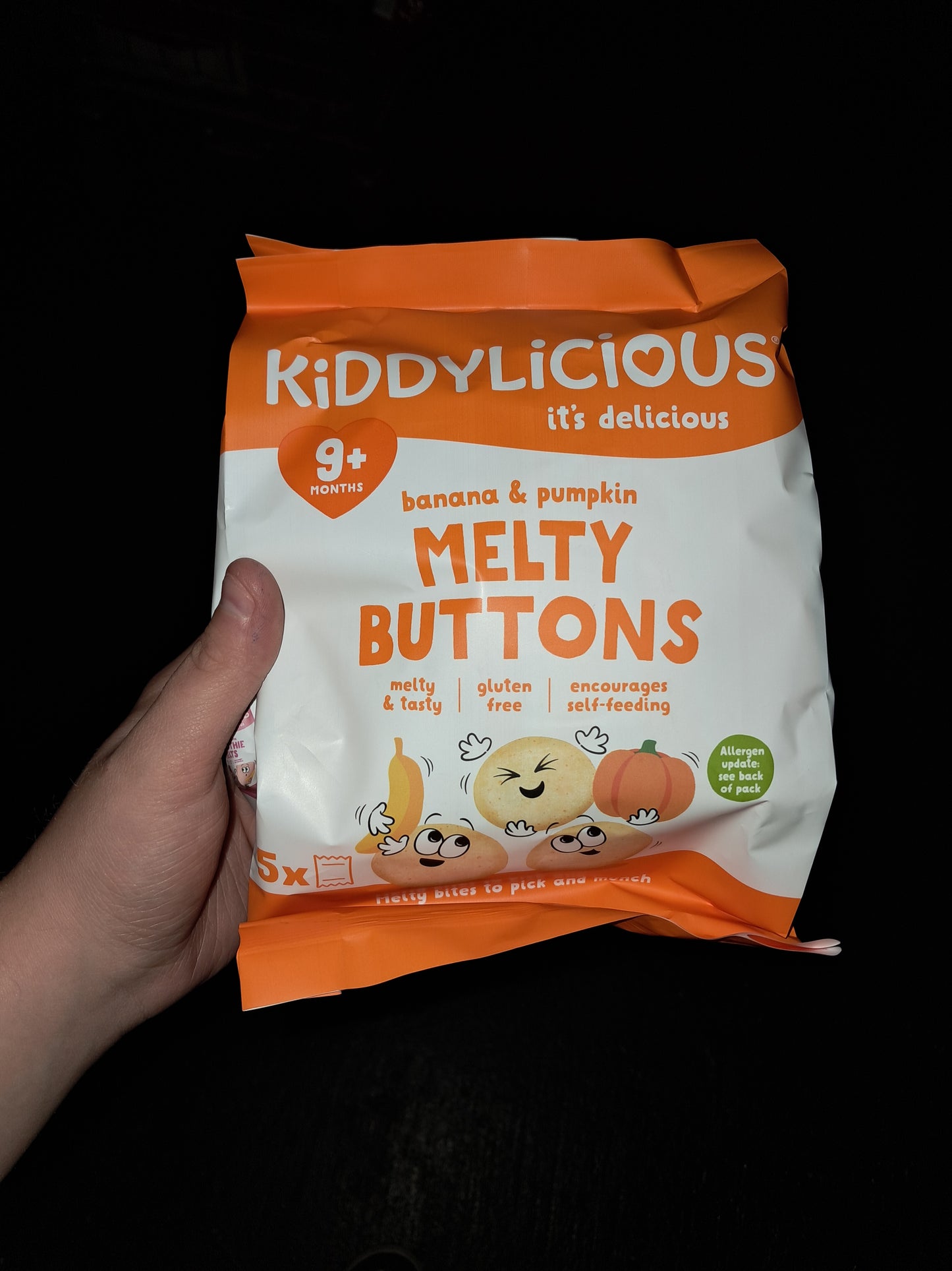 Melty buttons kiddylicious