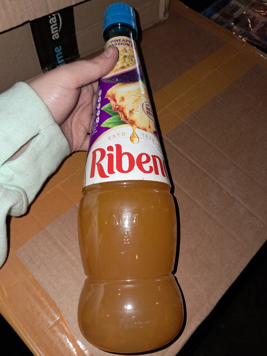 2 x bottles of ribena pineapple and passionfruit