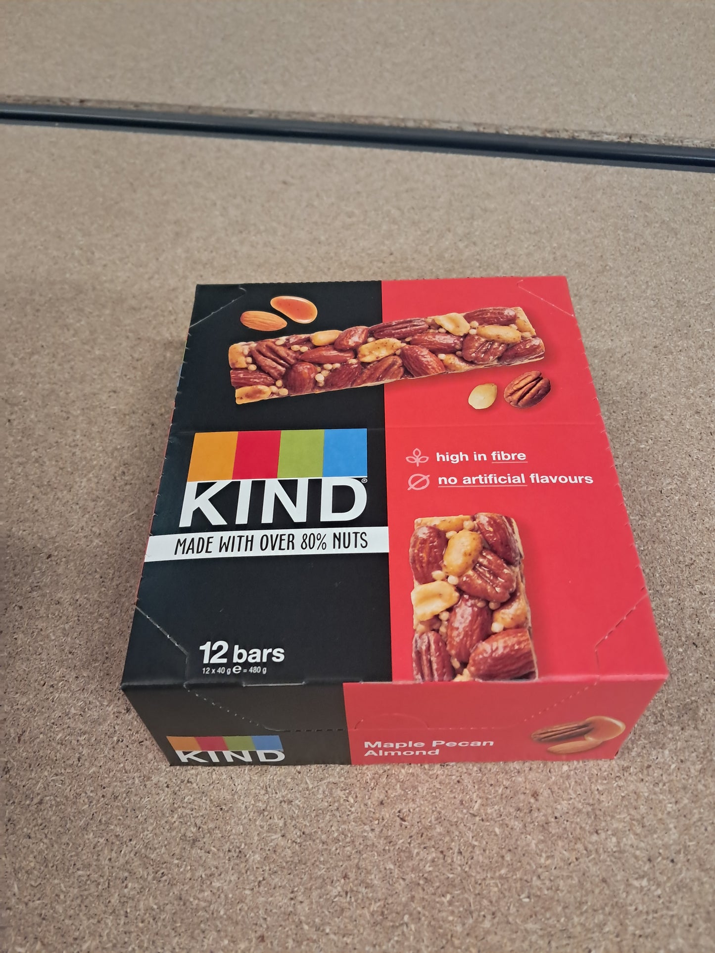 KIND MAPLE PEACAN ALMOND BARS
