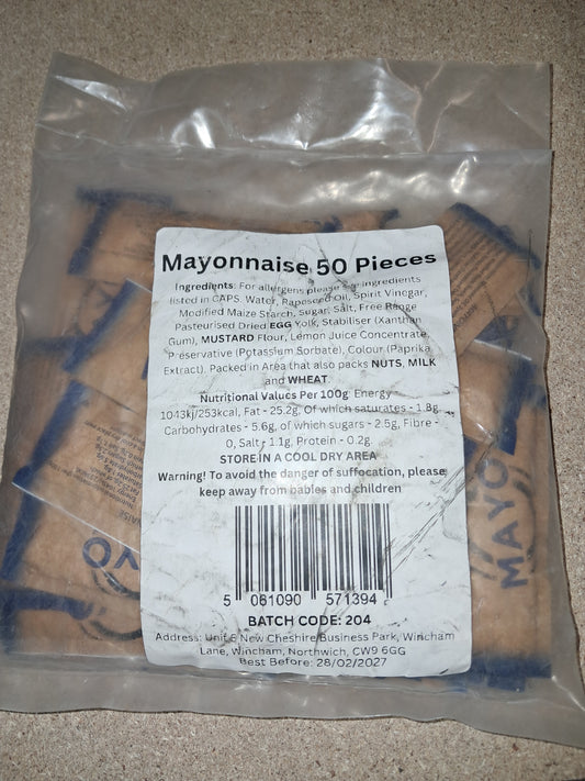 Mayonnaise 50 pieces