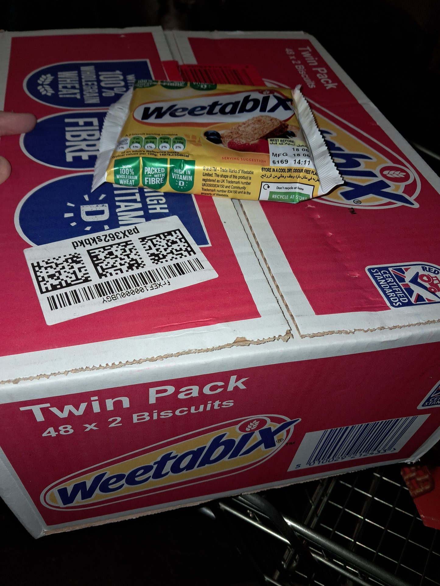 Weetabix twin pack 48x2 biscuits