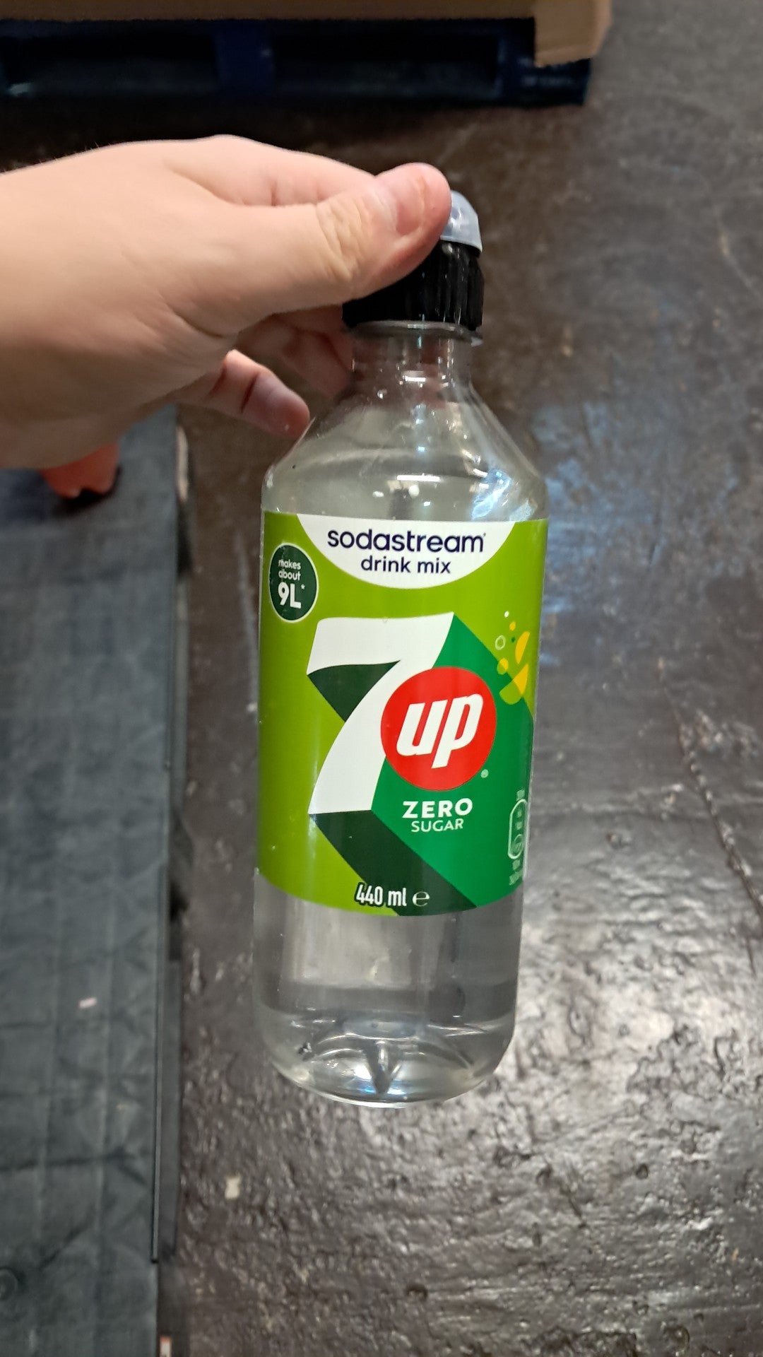 7 up zero sugar soda stream drink mix