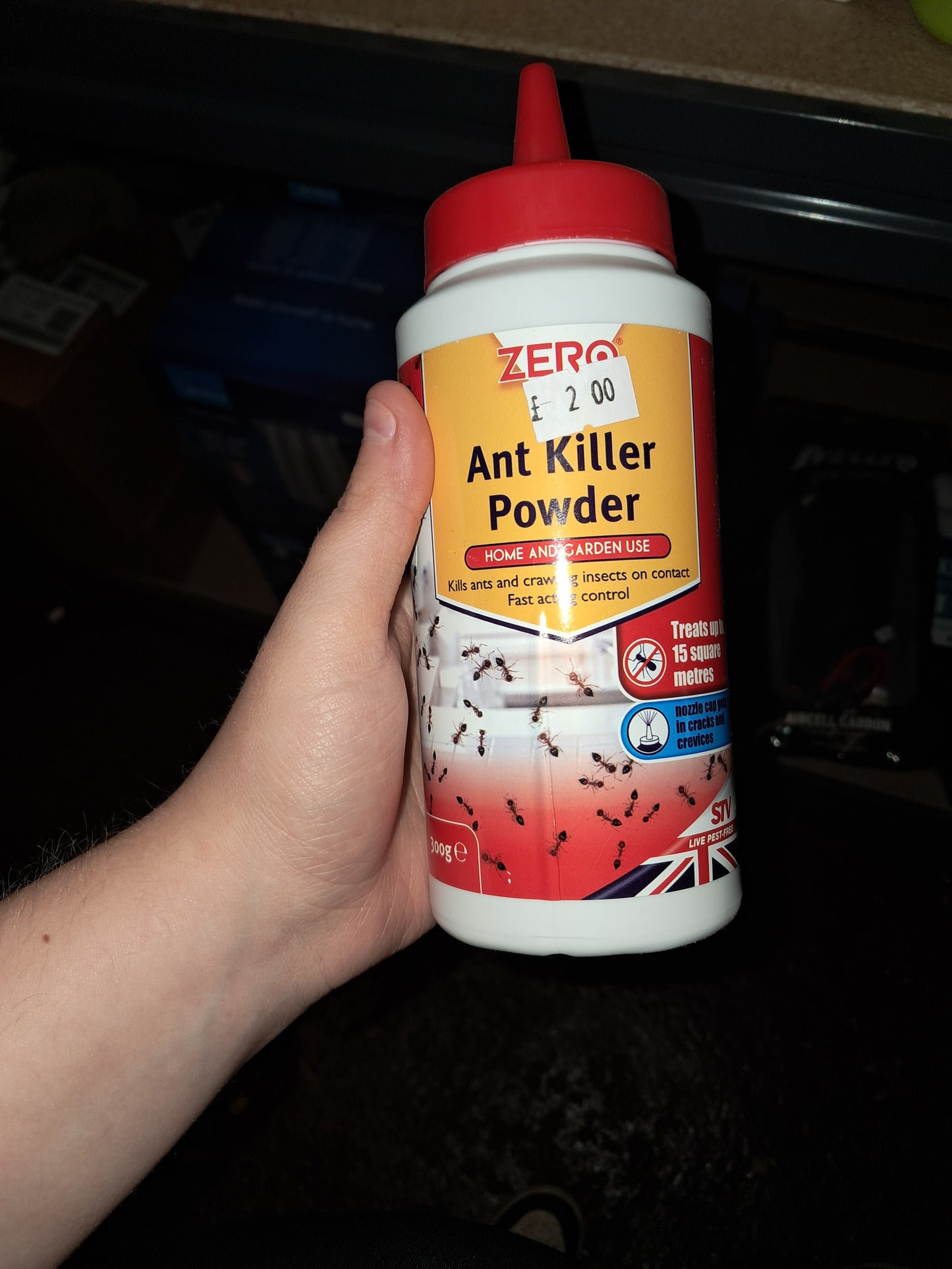 Ant killer powder