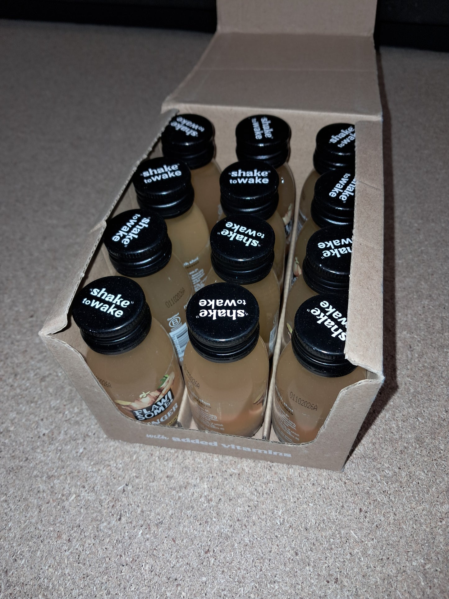Flawsome wonky shots immunity kick ginger shot x 12 COLLECTION ONLY!*