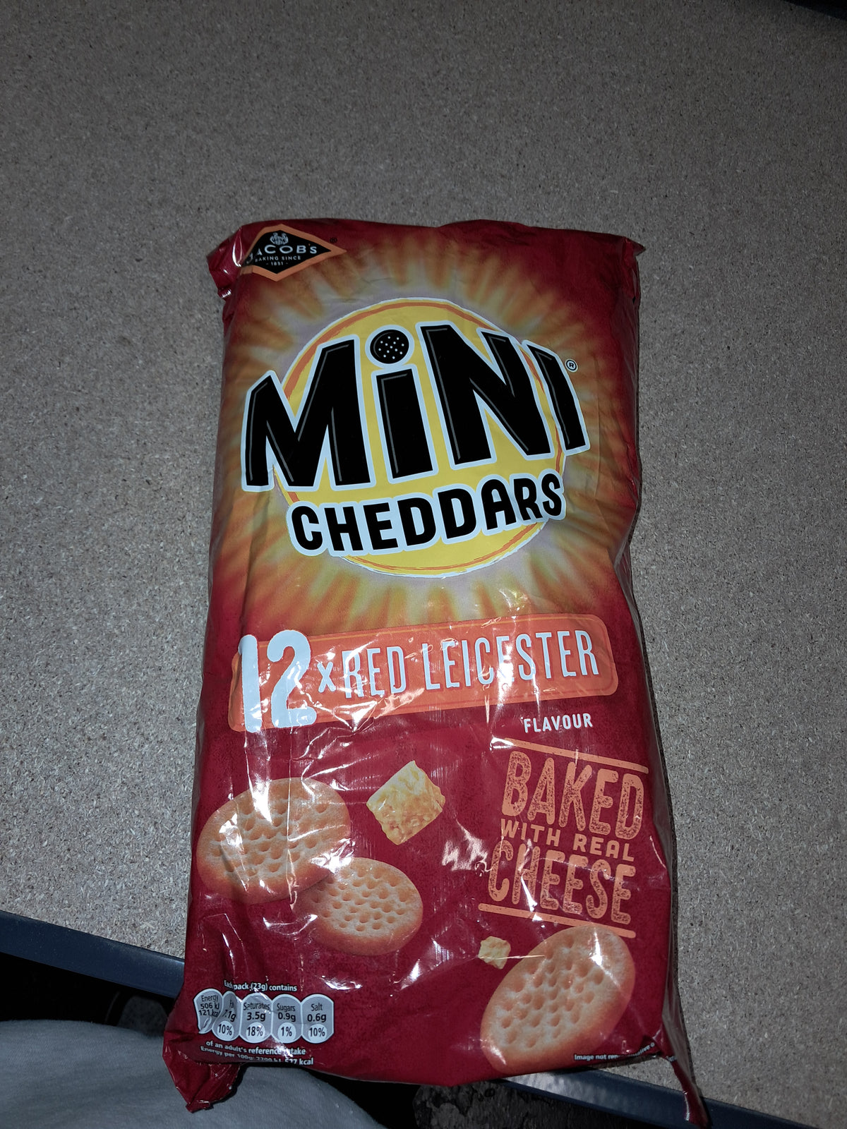 Mini Cheddars 12 x Red Leicester