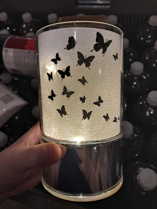 Hestia GLASS butterfly design tube COLLECTION ONLY!