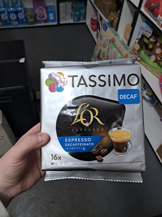 Tassimo decaf espresso intensity 6