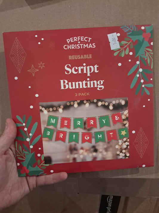 Script bunting