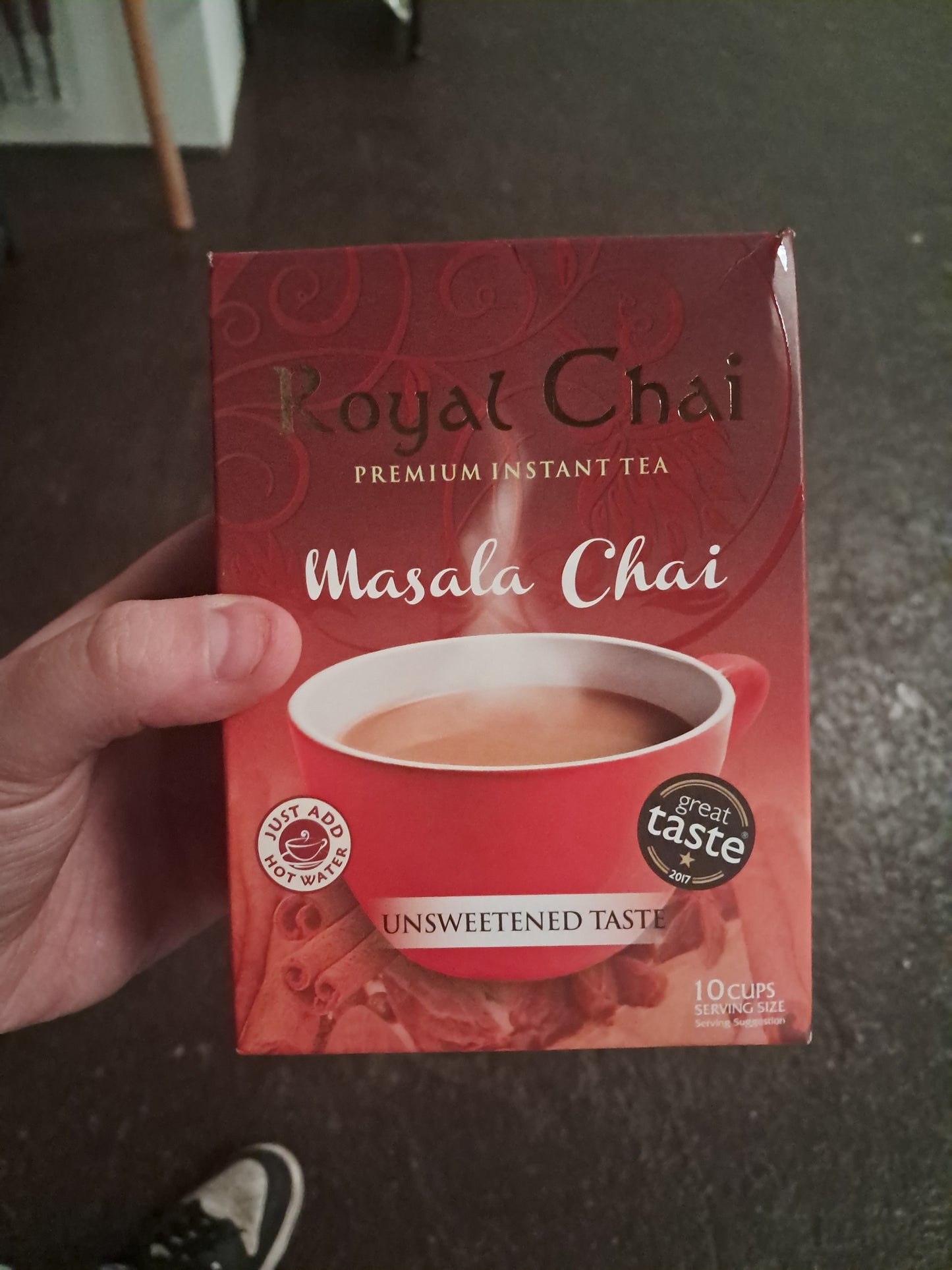 Masala chai unsweetened