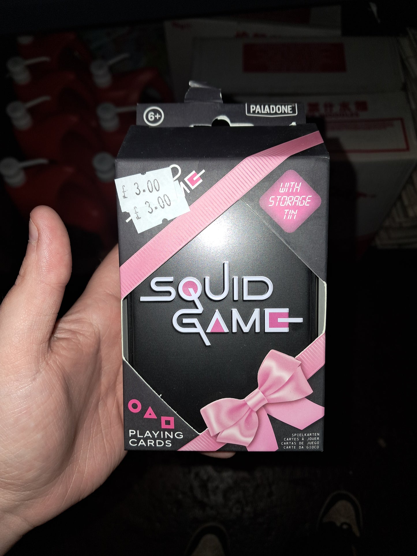 Squid game playing cards