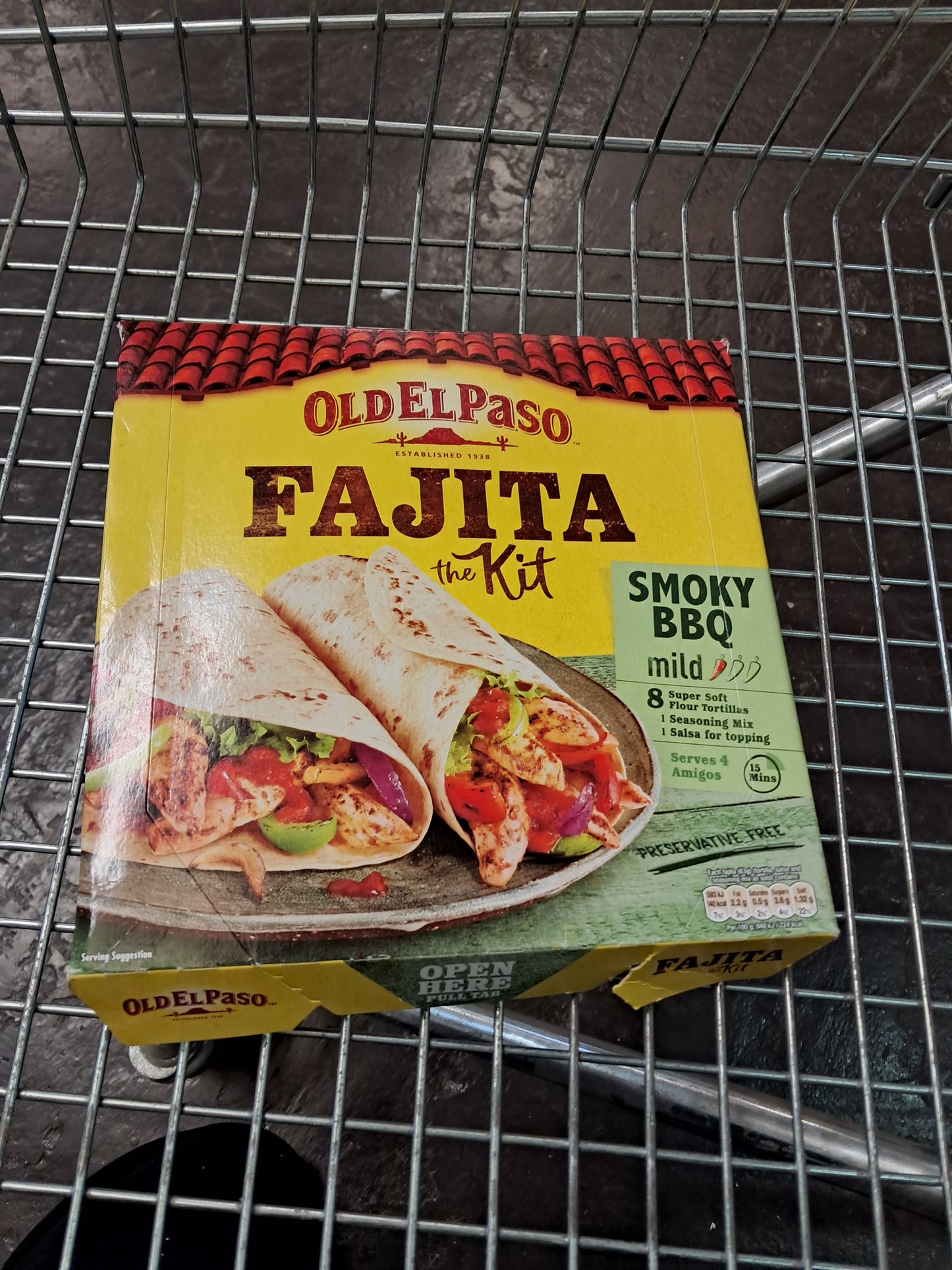 Old El Paso Fajita kit