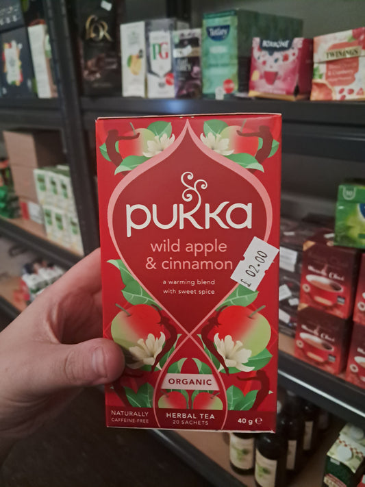 Pukka wild apple & cinnamon