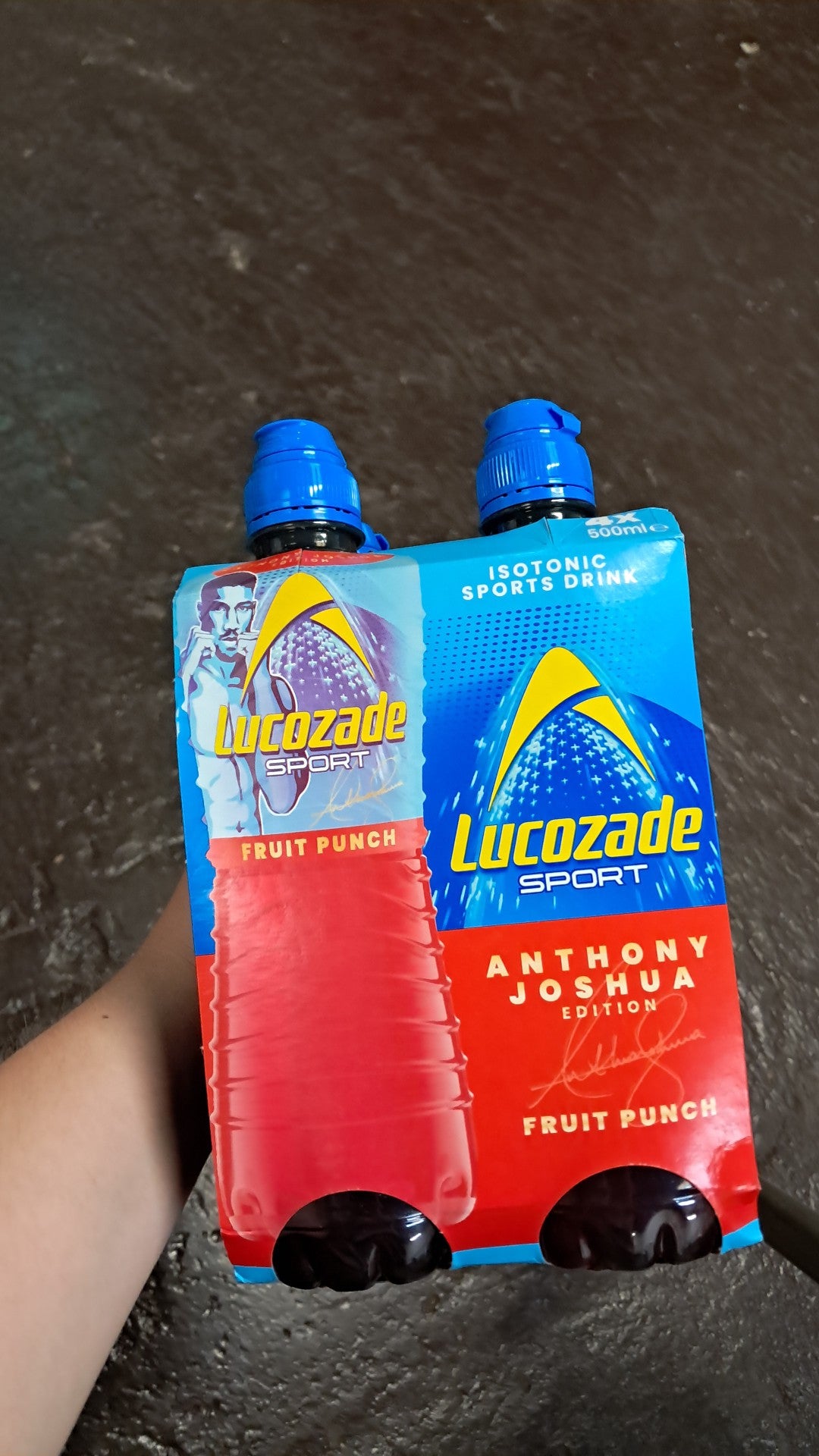 4 pack anthony joshua fruit punch lucozade