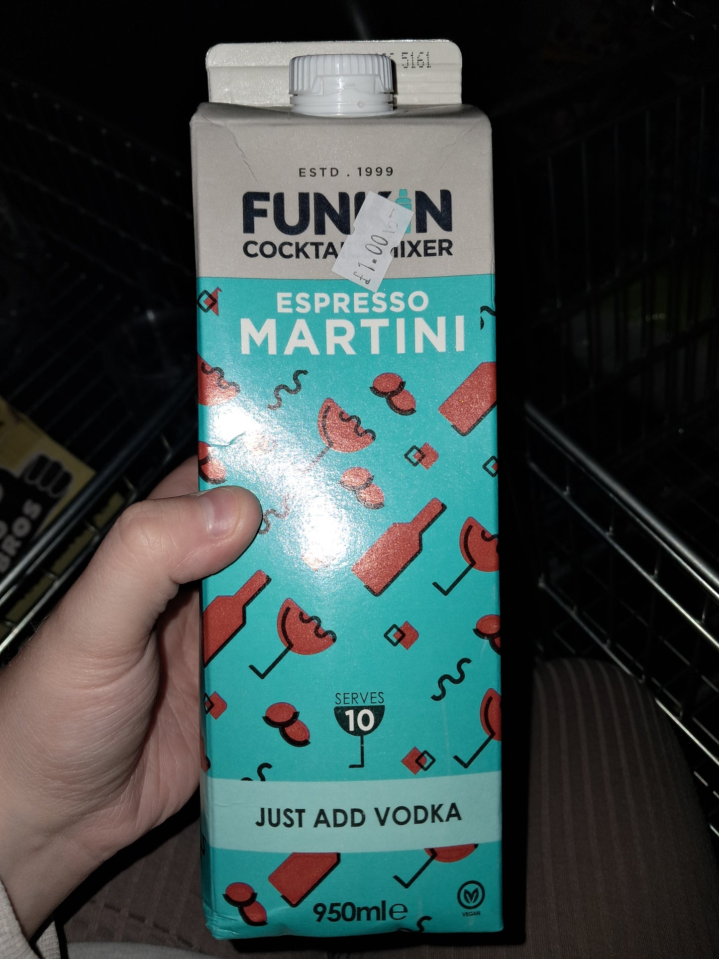 Funkin cocktail mixer espresso martini just add vodka