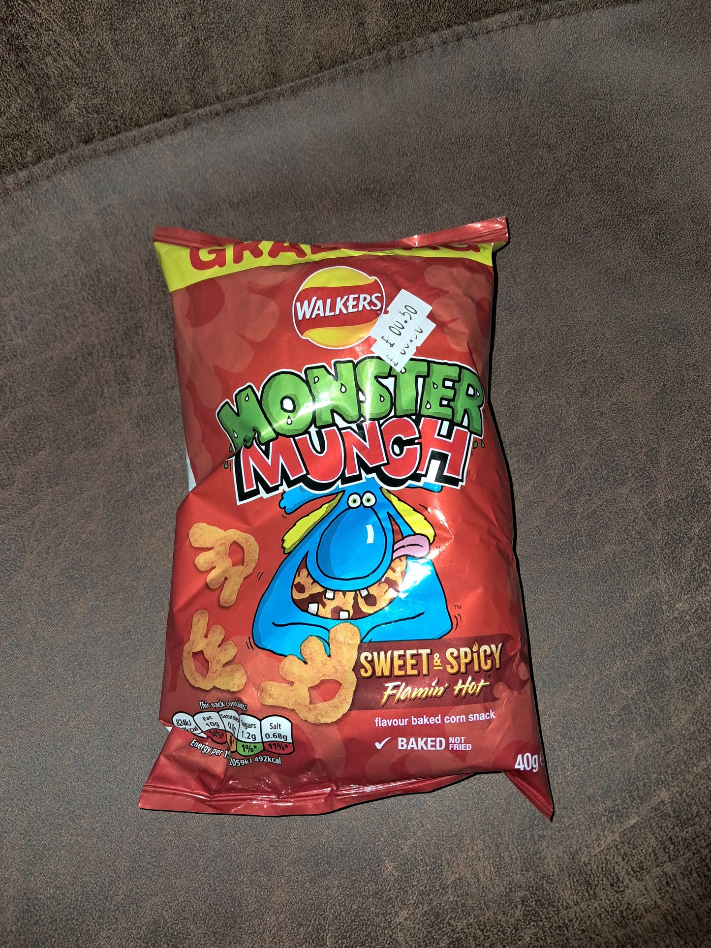 Monster munch sweet and spicy
