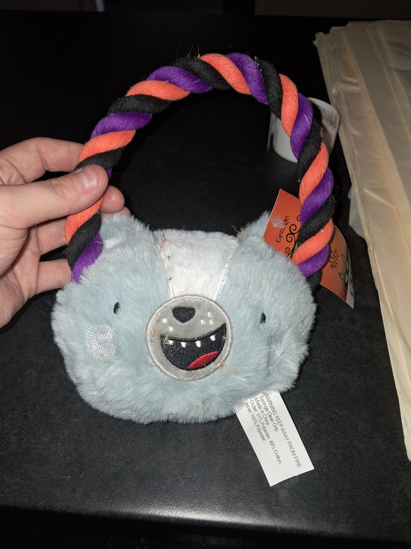 Pet rope toy