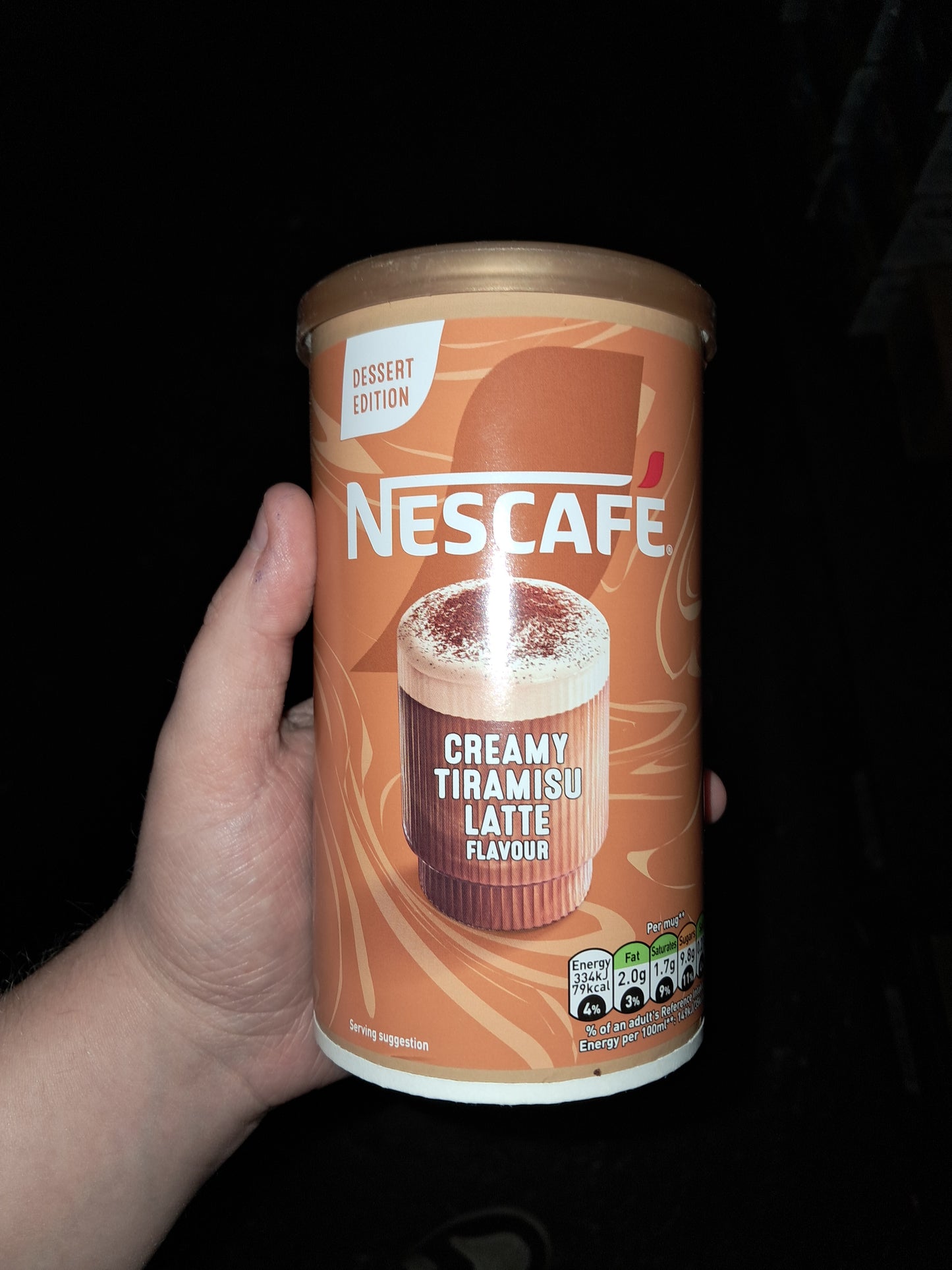 Nescafe creamy tiramisu latte