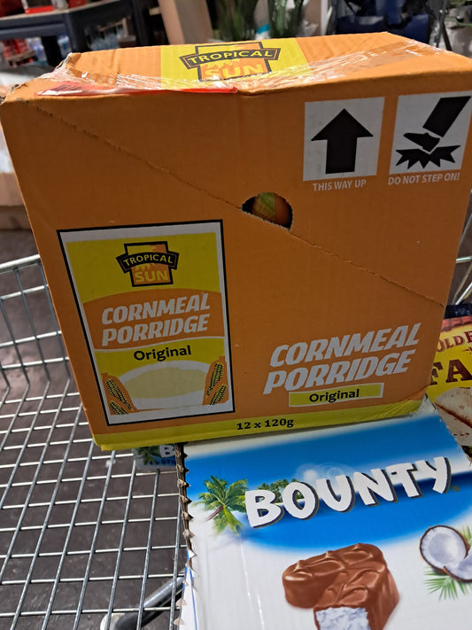 Tropical sun Cornmeal Porridge 12 x 120g