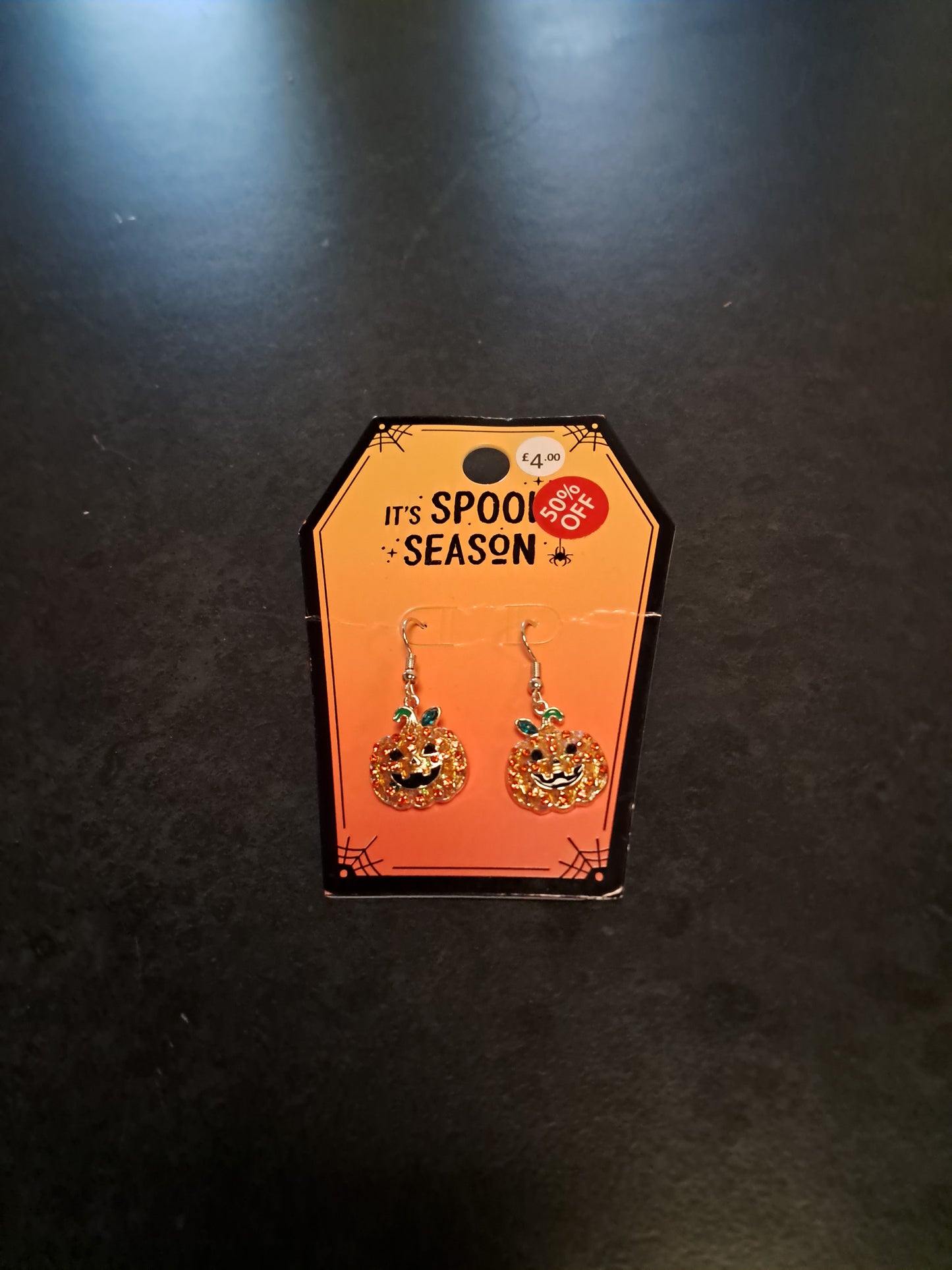 Pumpkin earinngs ( no backs!)