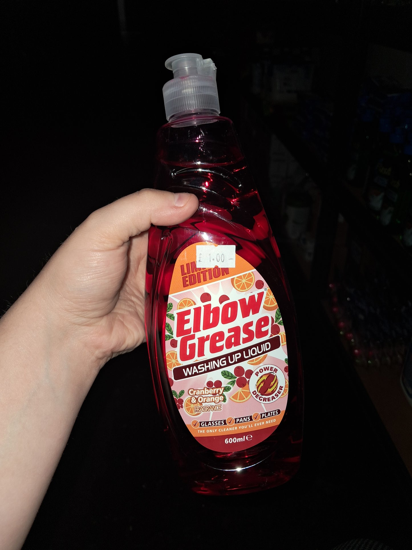 Elbow grease cranberry and orange