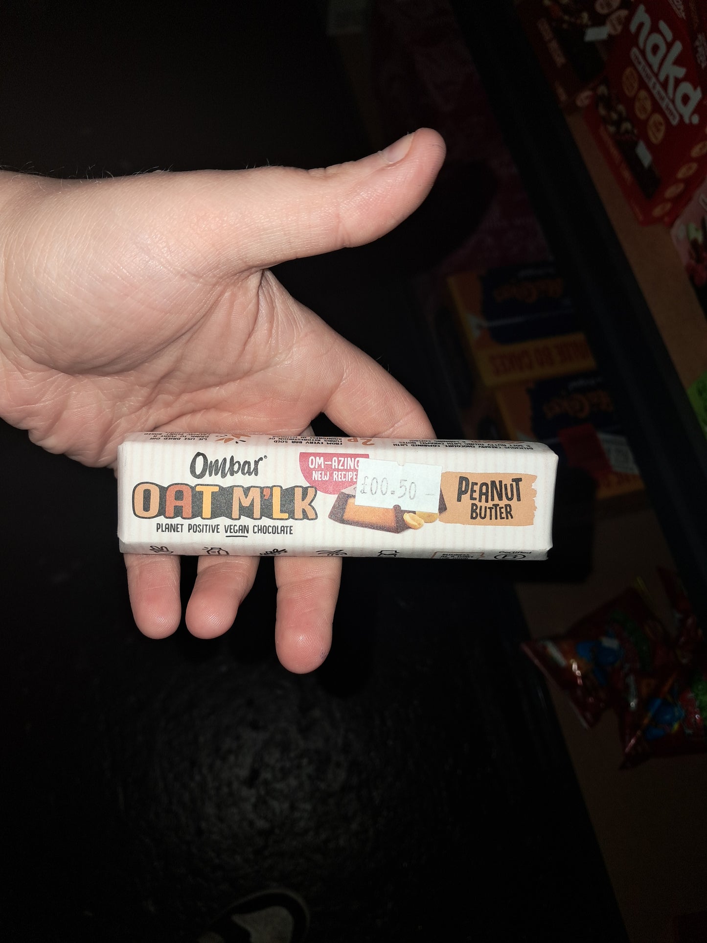 Ombar oat milk peanut buttèr