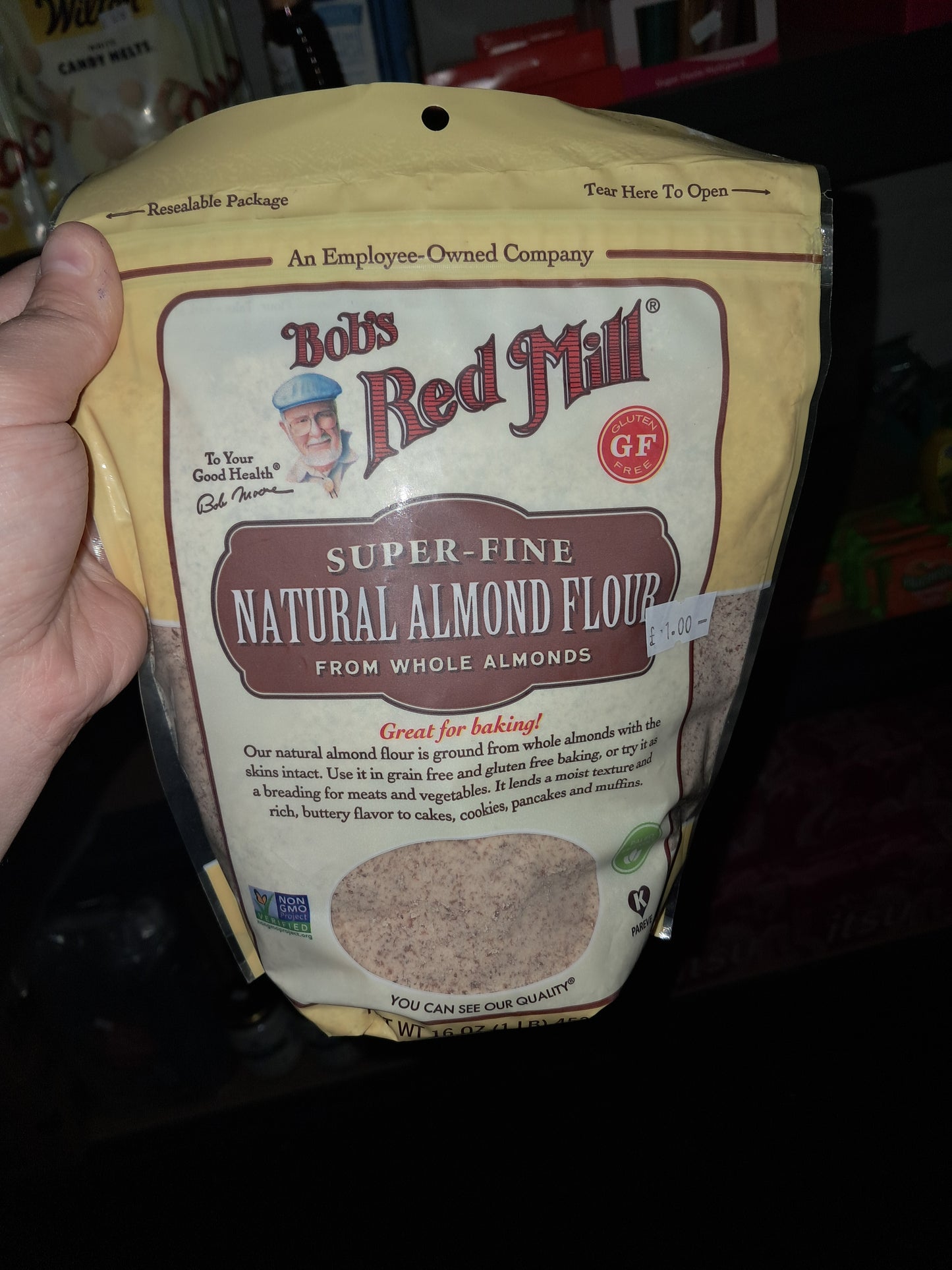 Super fine natural almond flour
